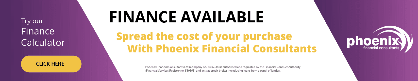 Finance options banner